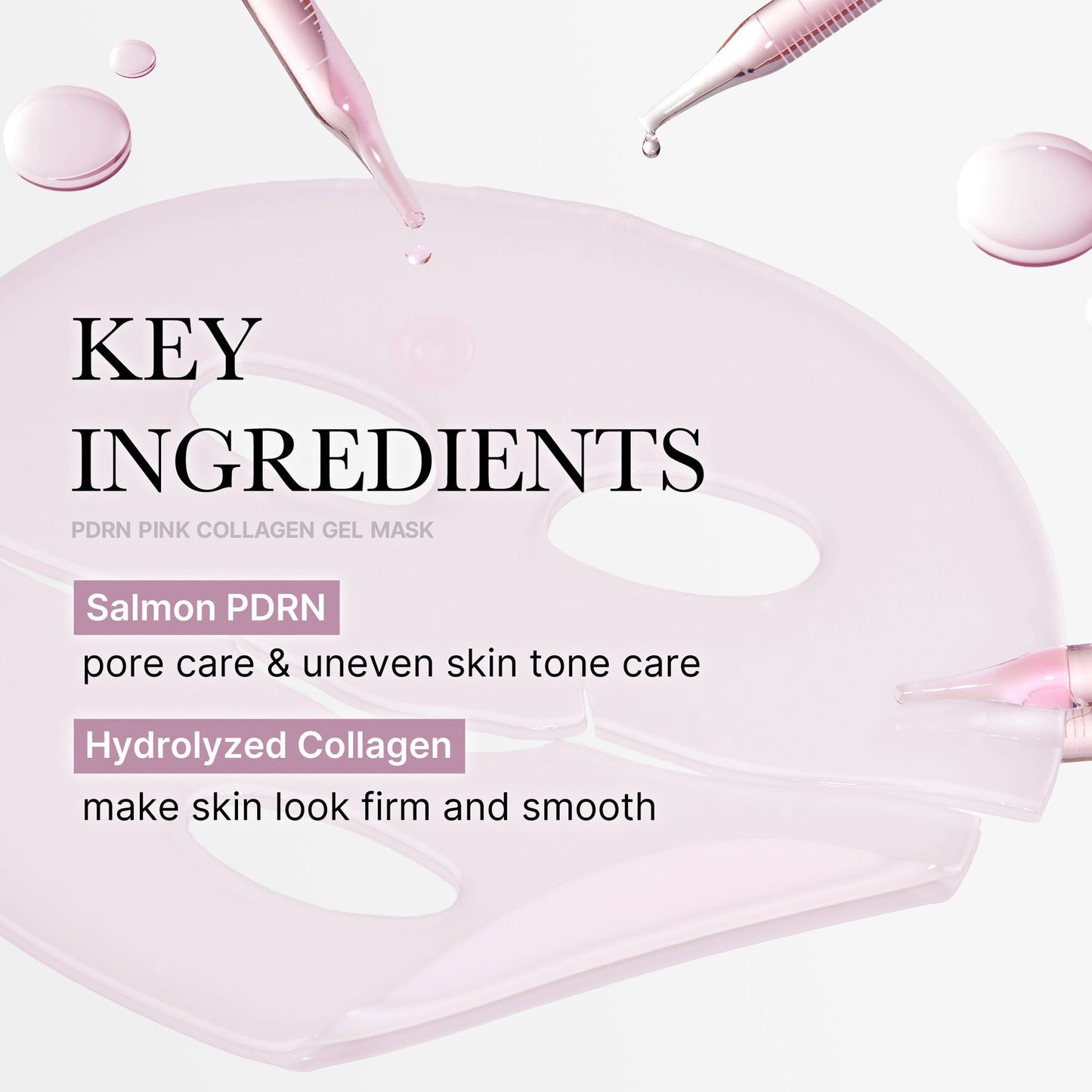 Medicube PDRN Pink Collagen Gel Mask (1 piece) | Elasticity & Glow Care
