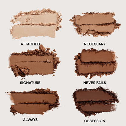 Major Dimension Artistry Eyeshadow Palette & Dual-Ended Brush Set