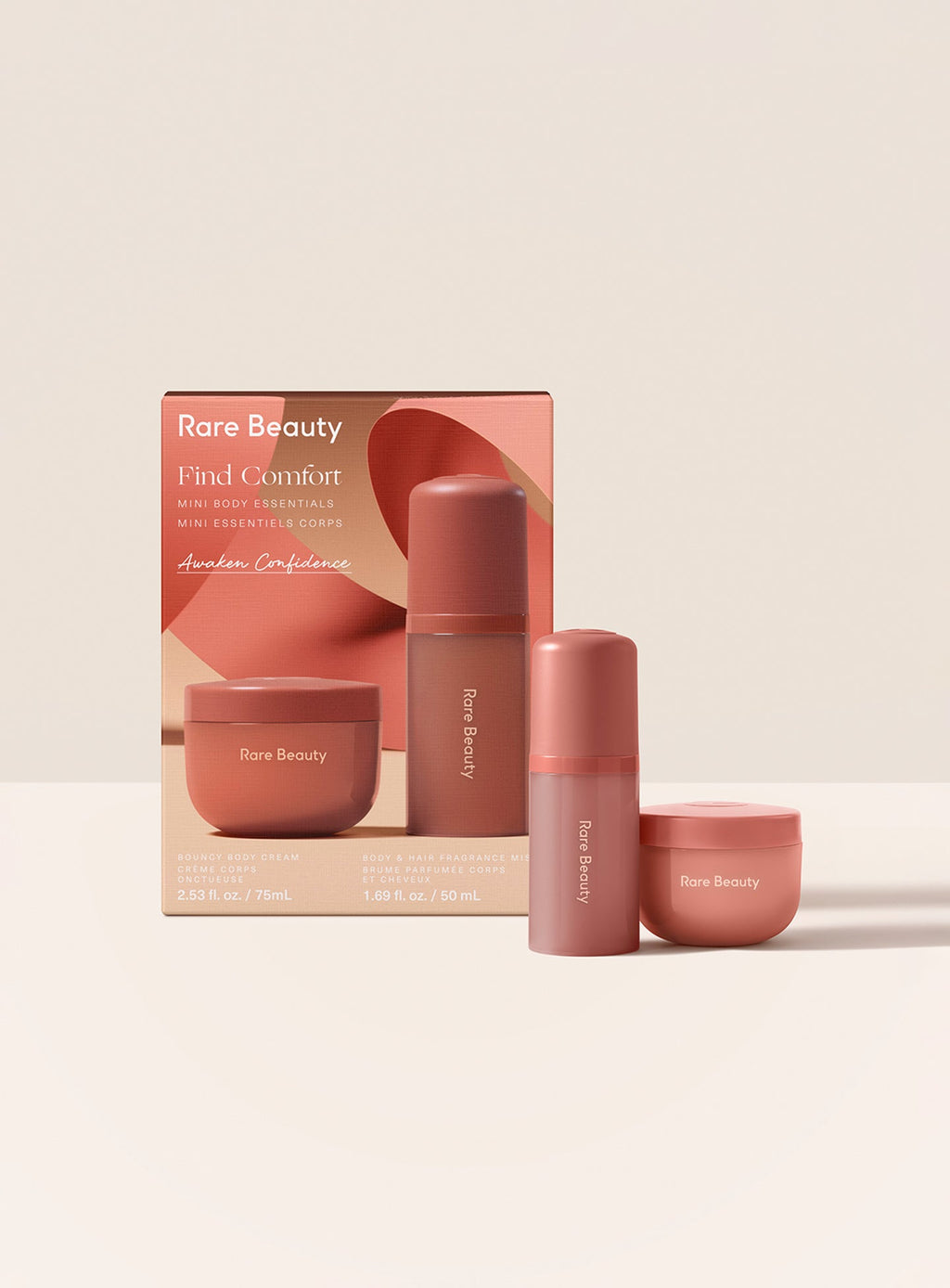 Rare Beauty Find Comfort Mini Body Essentials - Awaken Confidence