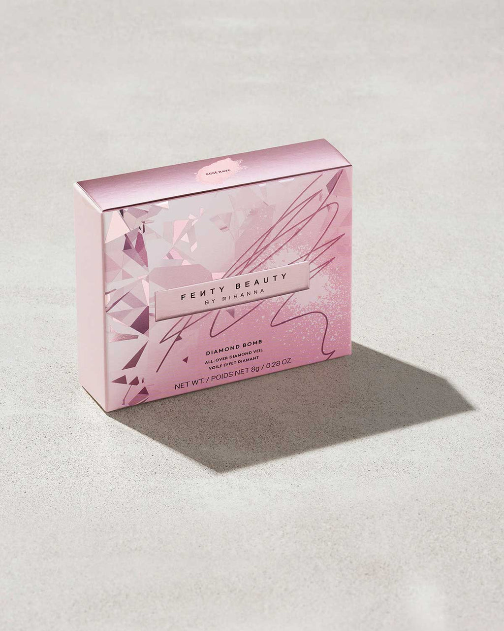 Diamond Bomb All-Over Diamond Veil — Rosé Rave