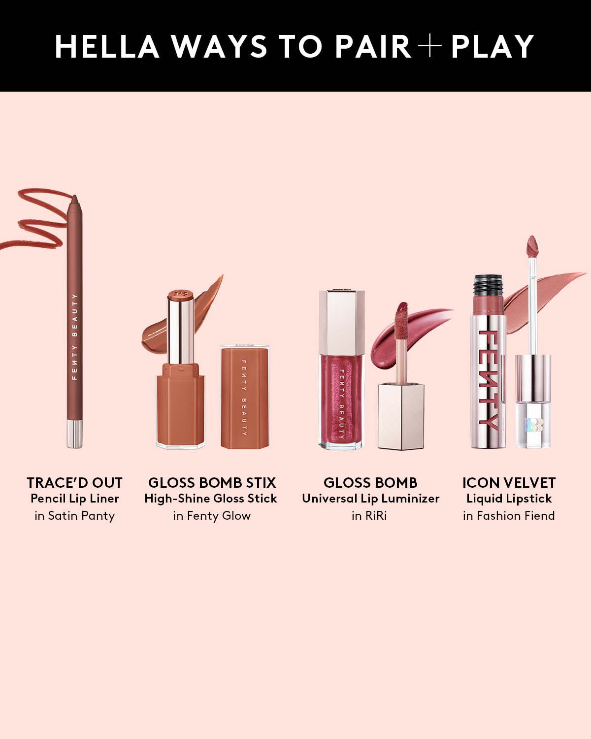 Trace'd Out Longwear Waterproof Pencil Lip Liner — Satin Panty