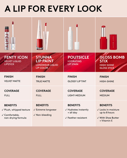 Fenty Icon Velvet Liquid Lipstick — Wicked Whine