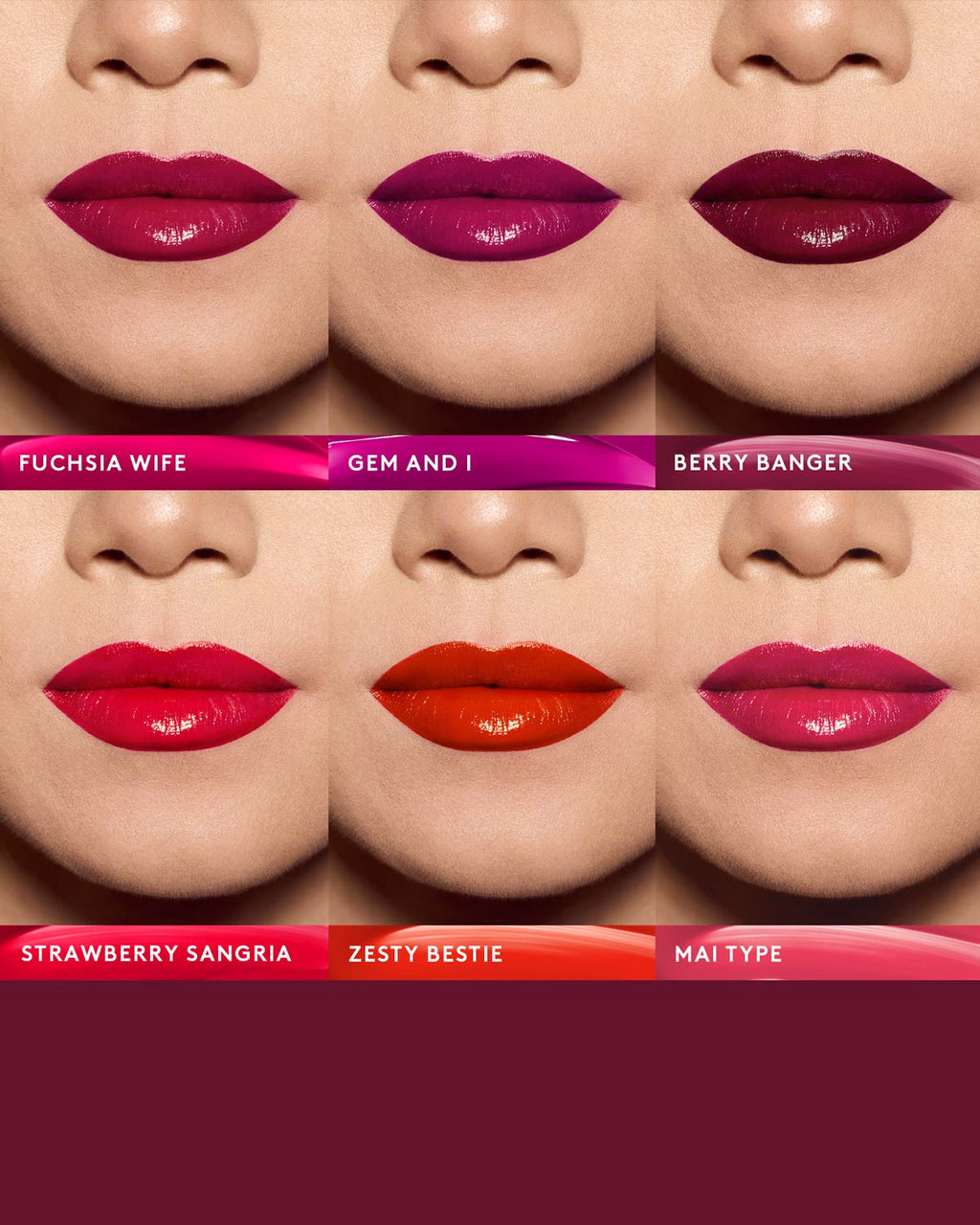 Poutsicle Hydrating Lip Stain — Summatime Collection: Fuchsia Wife
