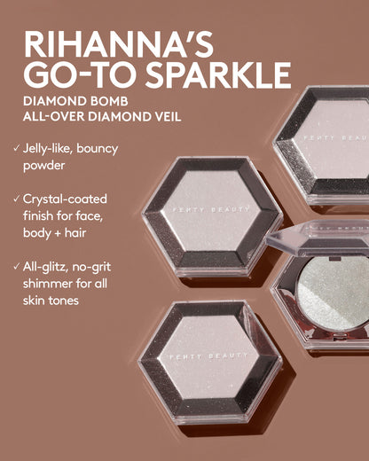 Fenty Beauty Diamond Bomb All-Over Diamond Veil — Lavender Luv'r