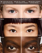 Brow MVP Ultra Fine Brow Pencil & Styler — Black-Brown