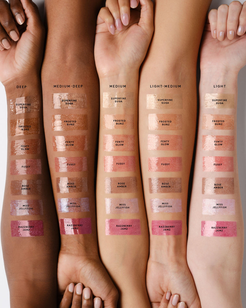 Fenty Beauty Gloss Bomb Oil Luminizing Lip Oil 'N Gloss — Razzberry Jamz