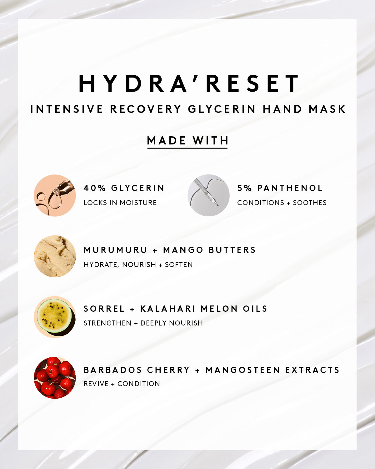Hydra’Reset Intensive Recovery Glycerin Hand Mask