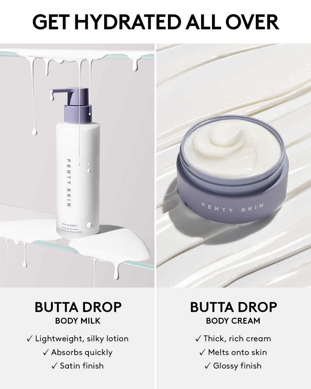 Butta Drop Hydrating Body Milk — Fenty Fresh