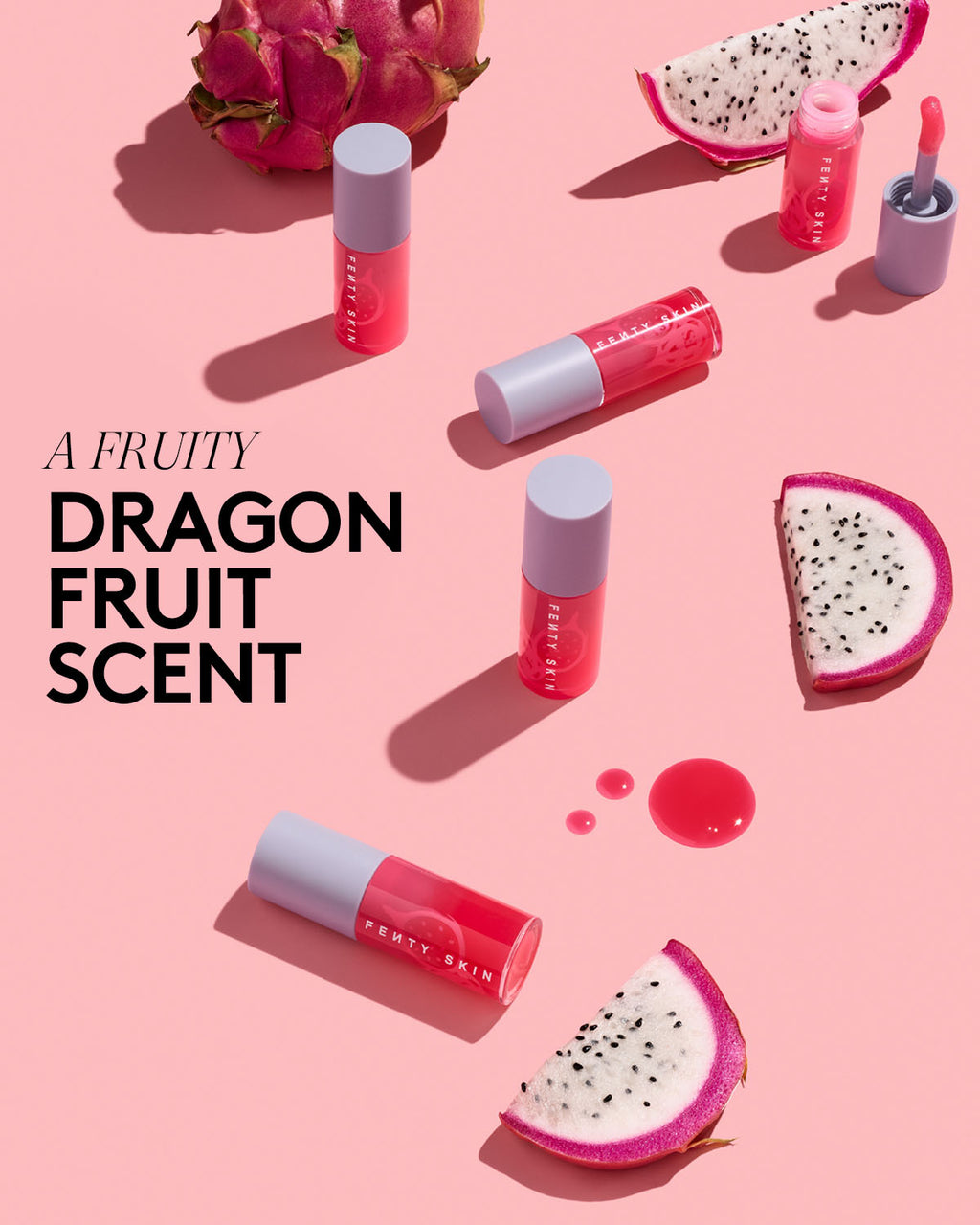 Fenty Treatz Hydrating + Strengthening Lip Oil — Dragon Fruit