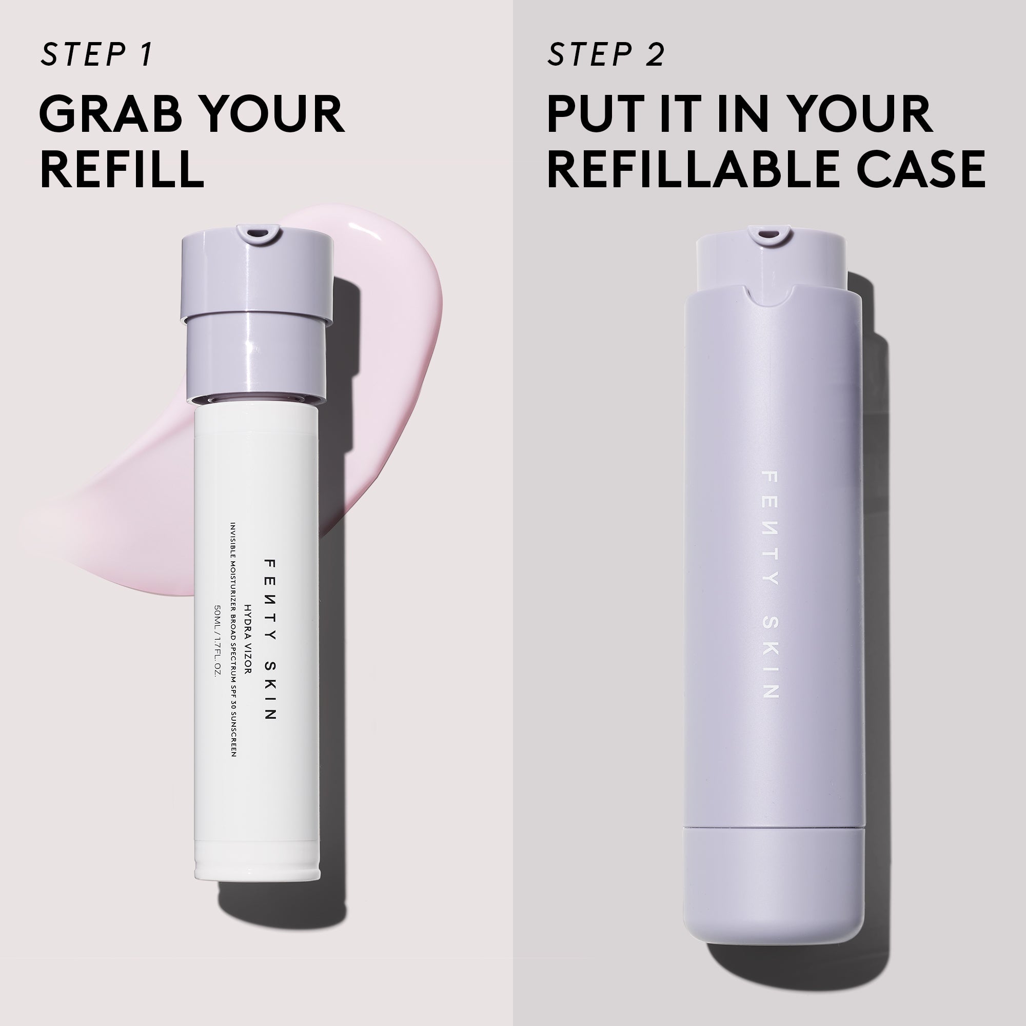 Hydra Vizor Refill Invisible Moisturizer Broad Spectrum Spf 30 Sunscreen with Niacinamide + Kalahari Melon