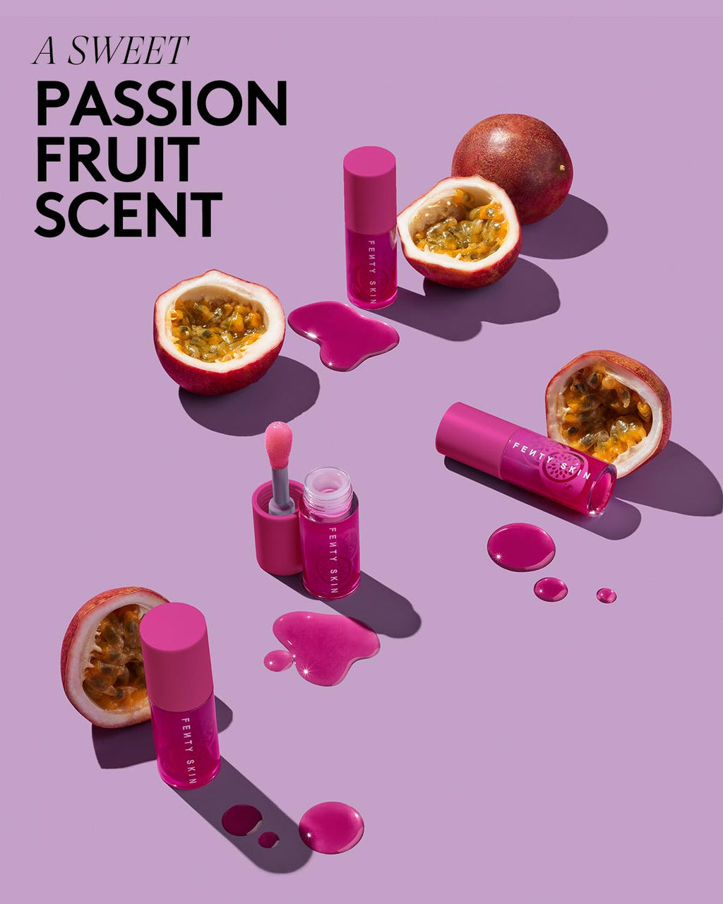 Fenty Treatz Hydrating + Strengthening Lip Oil — Passion Fruit