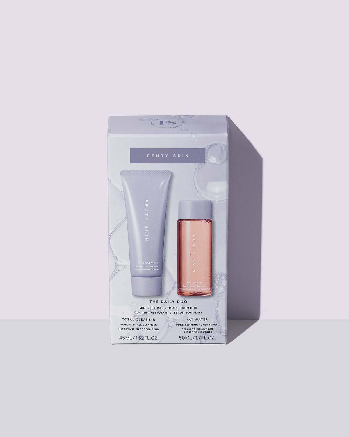 The Daily Duo Mini Cleanser + Toner Serum Duo