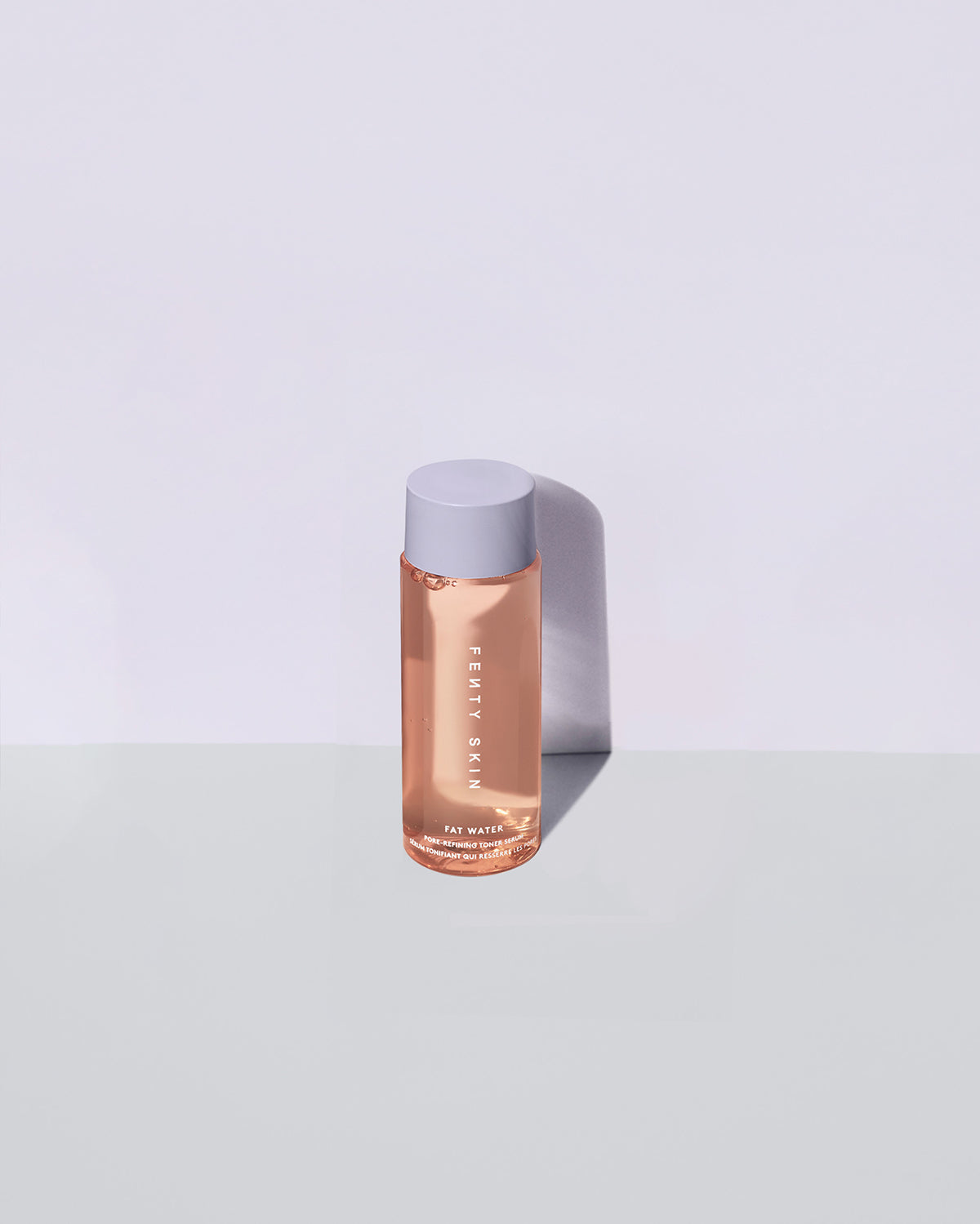 fat water mini on a lilac background