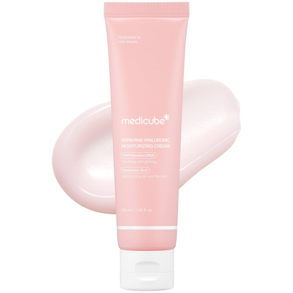 Medicube PDRN Pink Hyaluronic Moisturizing Cream 50ml | Deep Hydration & Glow