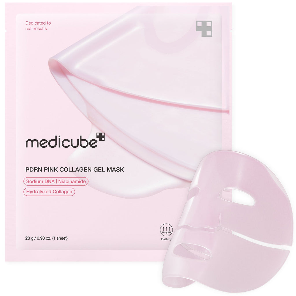 Medicube PDRN Pink Collagen Gel Mask (Set of 4pc) | Elasticity & Glow Care