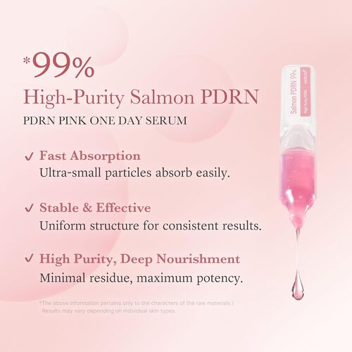 Medicube PDRN Pink One Day Serum [1.5ml x 10each]