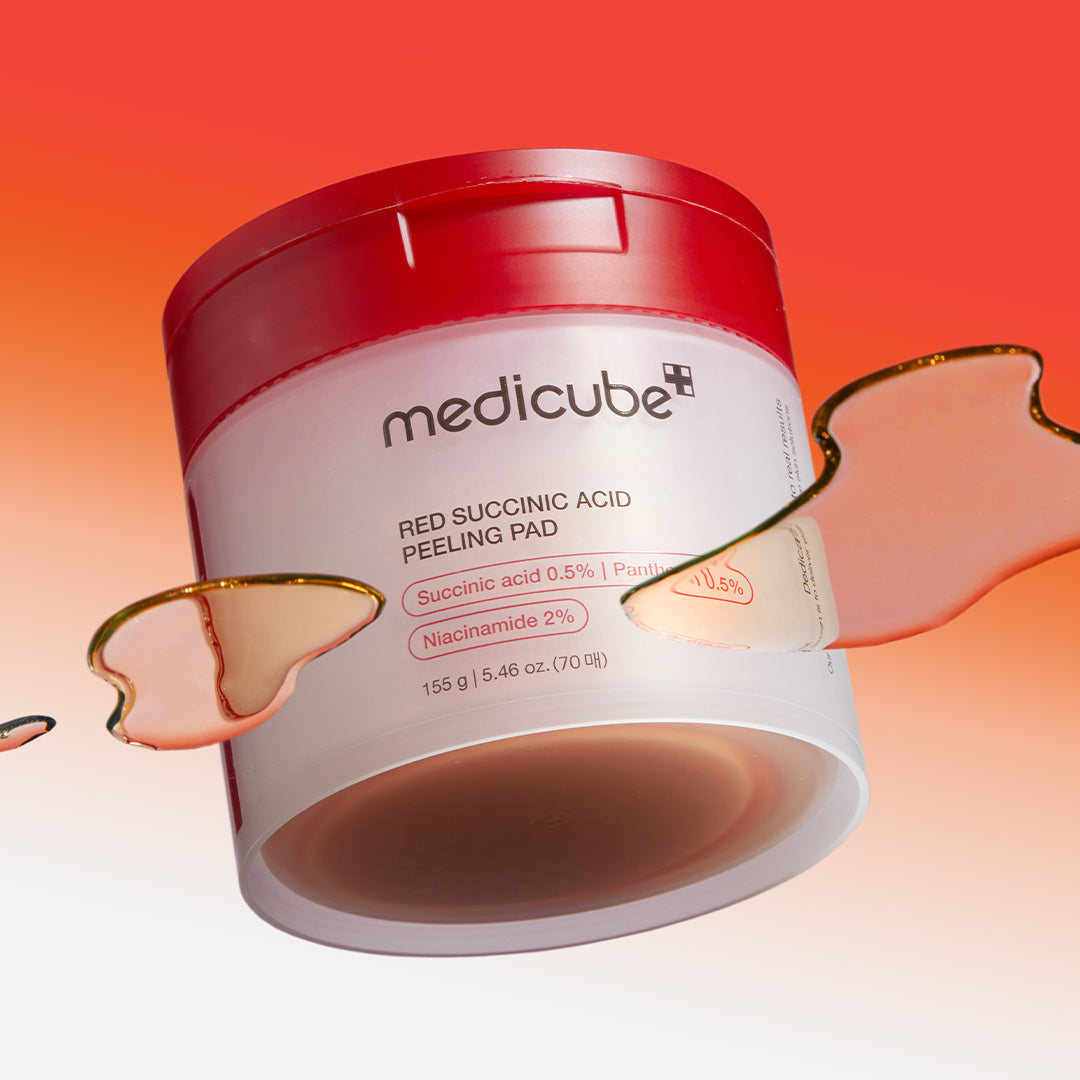 Medicube Red Succinic Acid Panthenol Peeling Pads (70pc)