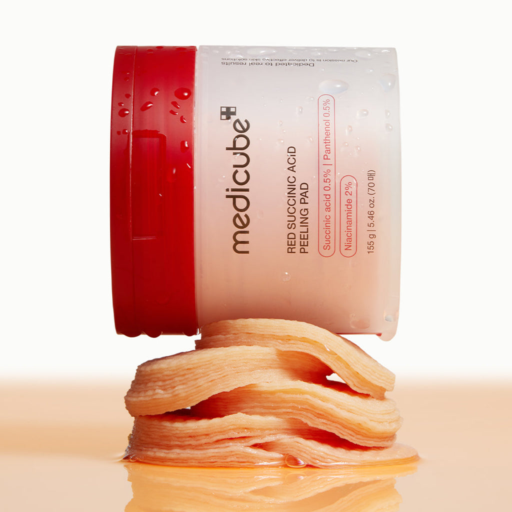 Medicube Red Succinic Acid Panthenol Peeling Pads (70pc)