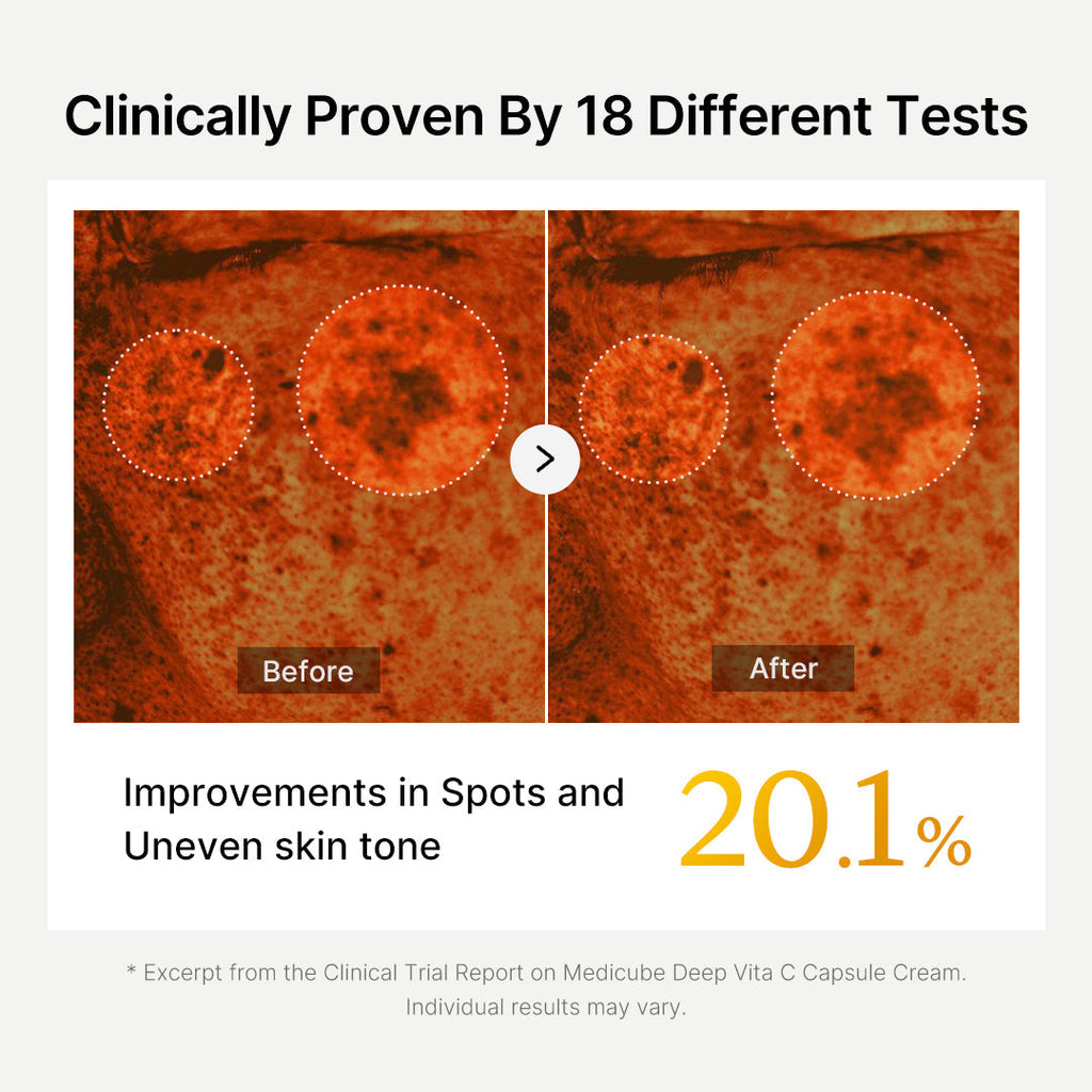 Medicube Deep Vita C Capsule Cream 55gm | Brightening & Elasticity