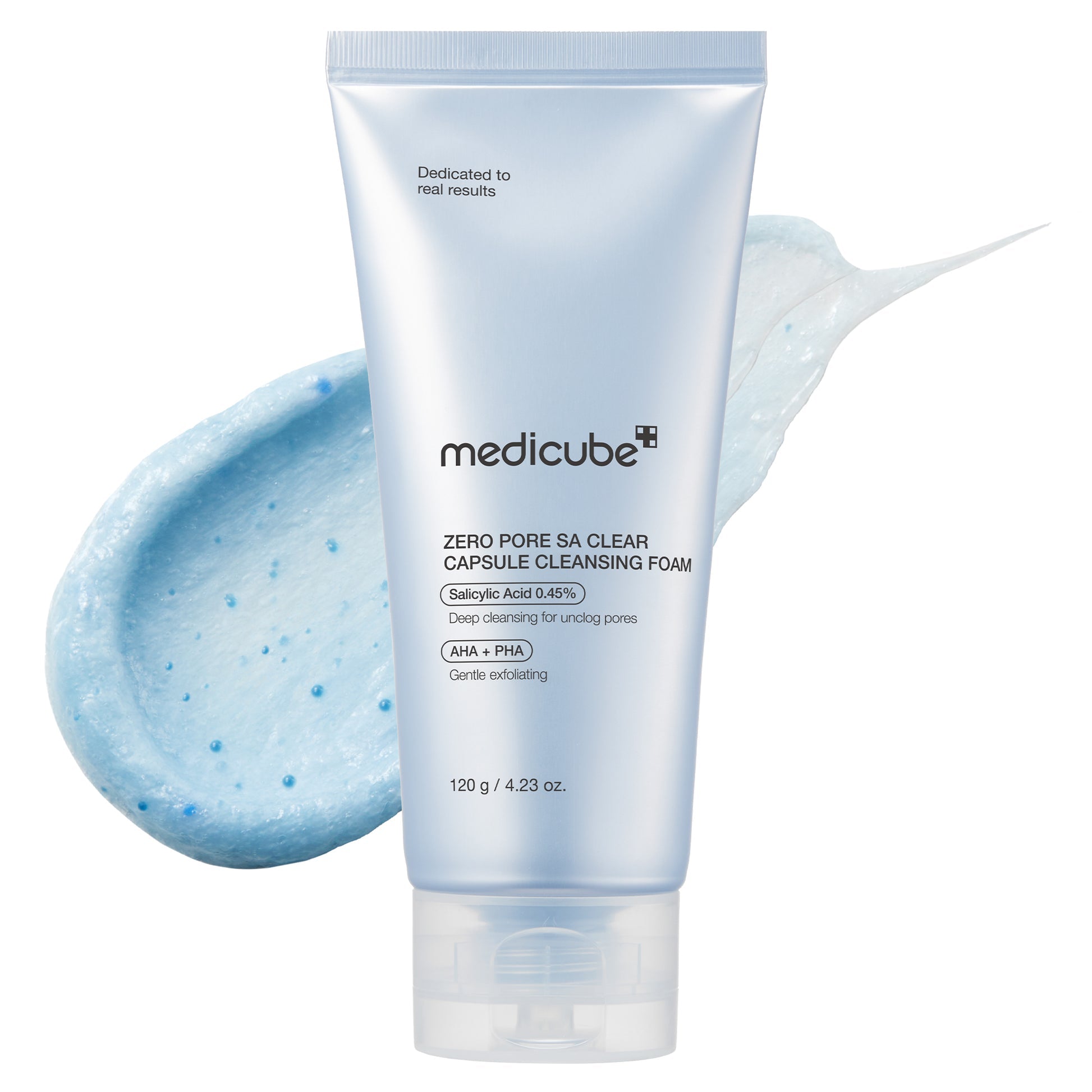 Medicube Zero Pore SA Clear Capsule Cleansing Foam 120gm