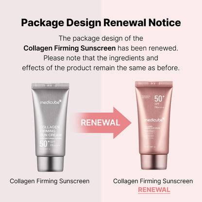Medicube Collagen Firming Sun Cream 50ml | Wrinkle Care Daily SPF