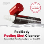 Medicube Red Acne Body Peeling Shot 2.0 110gm | Exfoliating Spray