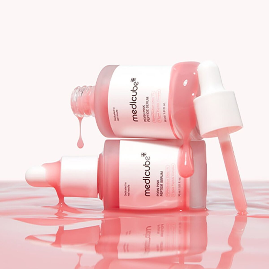 Medicube PDRN Pink Peptide Serum 30ml | Vegan Glow & Elasticity Booster
