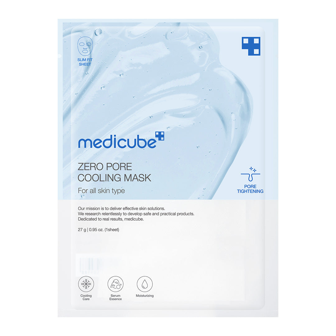 Medicube Zero Pore Cooling Mask 27g (1 piece) | Tighten & Soothe Pores