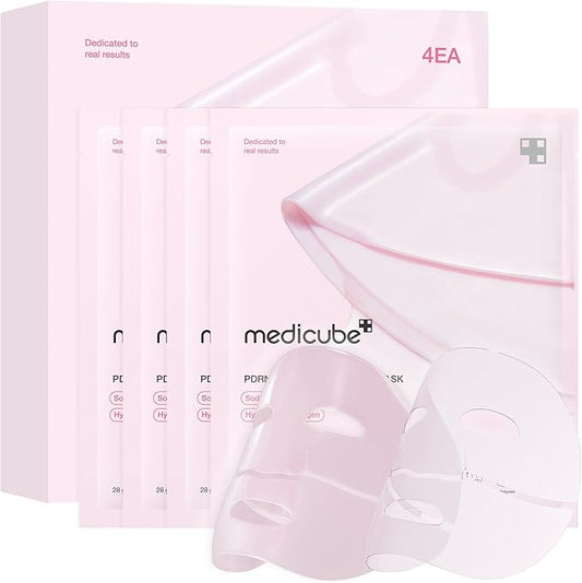 Medicube PDRN Pink Collagen Gel Mask (Set of 4pc) | Elasticity & Glow Care