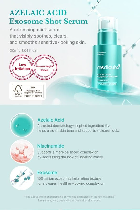 Medicube Azelaic Acid Exosome Shot 7500 30ml