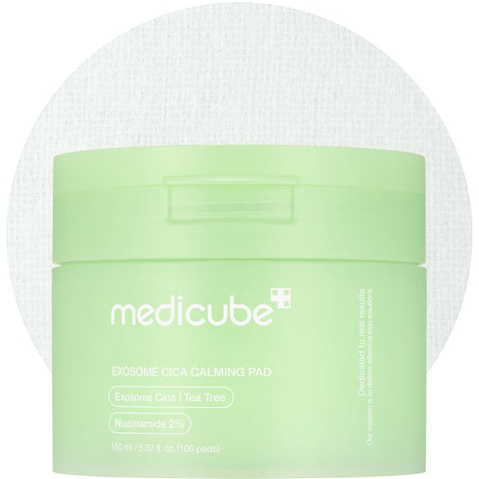 Medicube Exosome CICA Calming Pads 100pc | Soothing Toner Pads