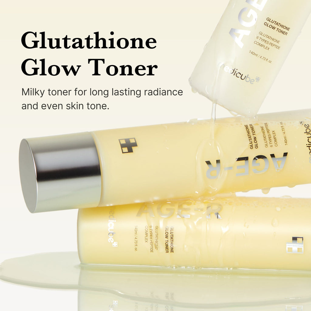 Medicube Age-R Glutathione Glow Toner 140ml | Brightening Milky Toner
