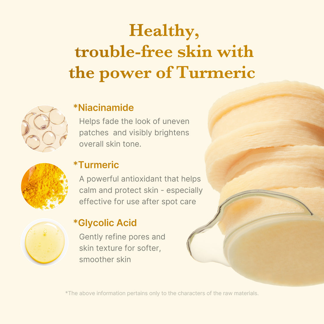 Medicube Kojic Acid Turmeric Pads  70pcs | Dark Spot & Texture Care