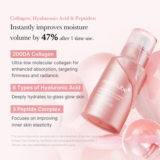 Medicube PDRN Pink Exosome Shot Serum 7500 30ml | High-End Pore Care