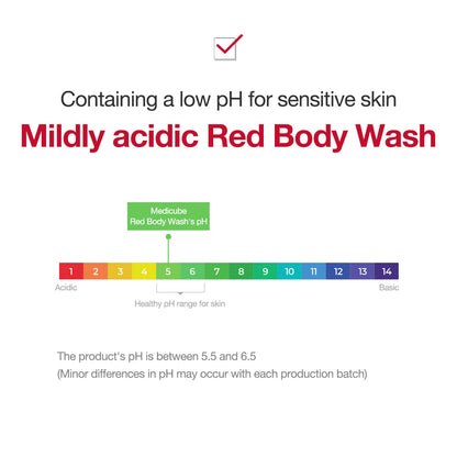 Medicube Red Acne Body Wash 2.0 400g