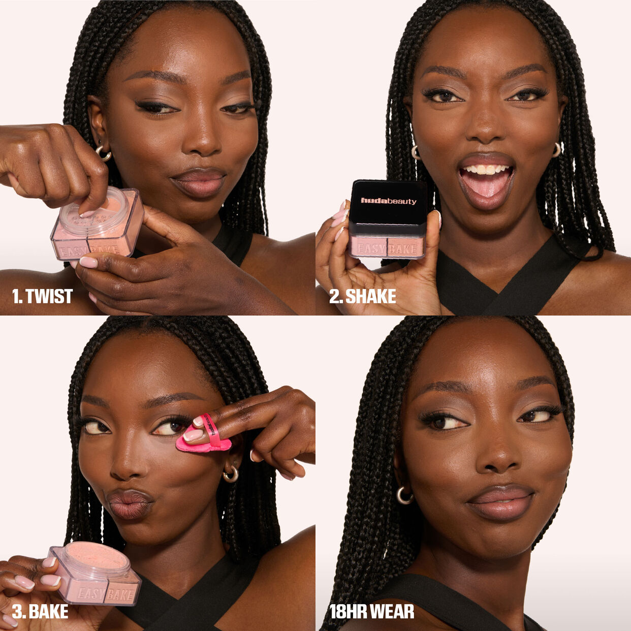 HUDA BEAUTY Easy Bake Duo Loose Powder