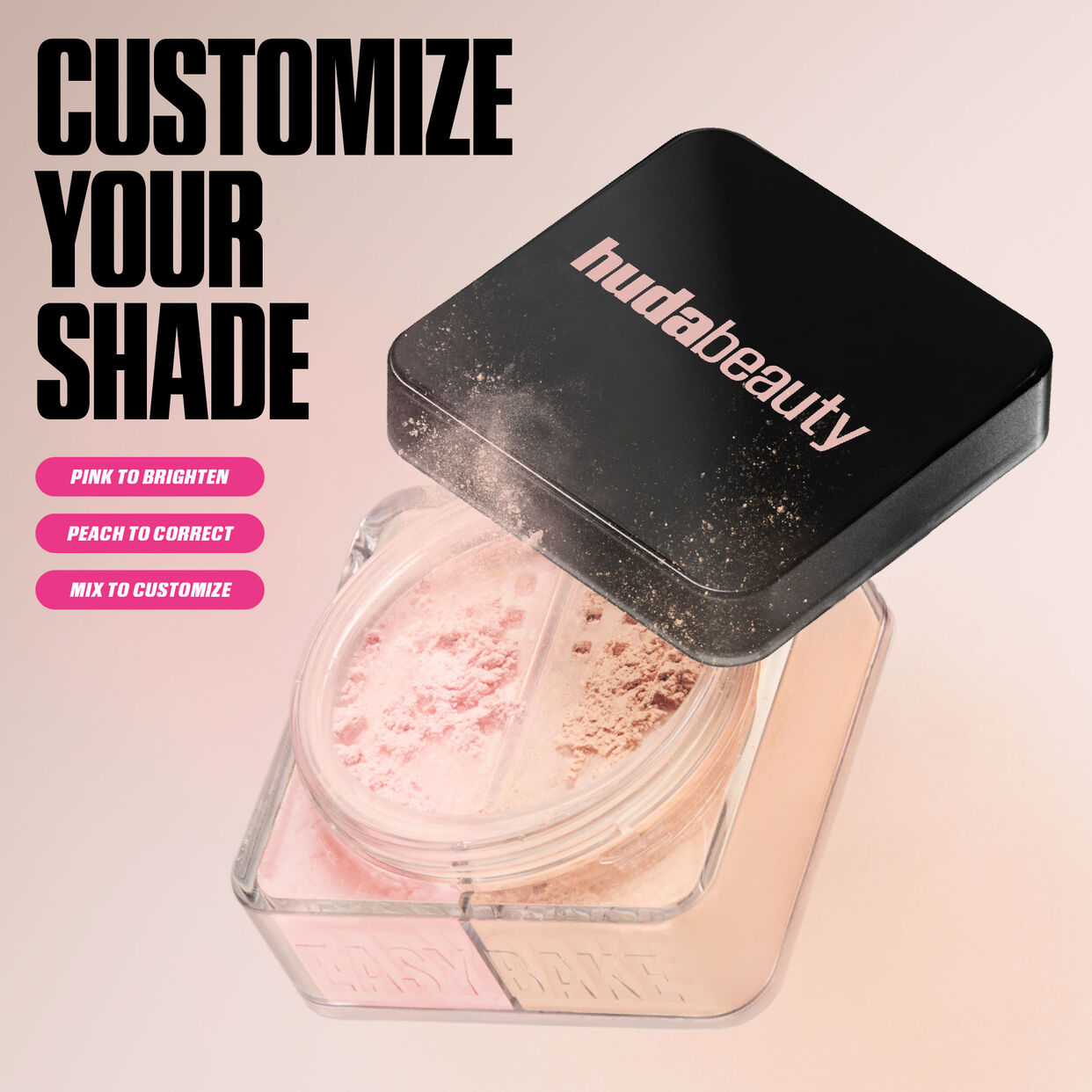 HUDA BEAUTY Easy Bake Duo Loose Powder