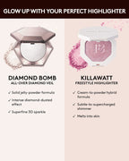 Diamond Bomb All-Over Diamond Veil